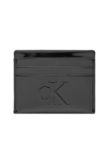 Калъф за кредитни карти Calvin Klein Jeans Sculpted Cardcase6cc Im K60K613126 Черен