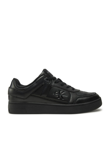 Сникърси Calvin Klein Jeans Basket Cup Low Laceup Tumbled YM0YM01150 Черен