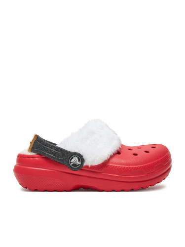 Чехли Crocs Classic Lined Santa Clog K 210931 Червен