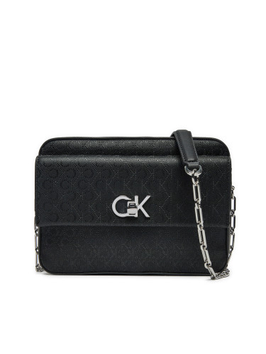 Дамска чанта Calvin Klein Ck Camera Bag W/Pocket_Mono K60K613140 Черен