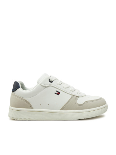 Сникърси Tommy Hilfiger Low Cut Lace-Up Sneaker T3X9-33849-1269 M Бял