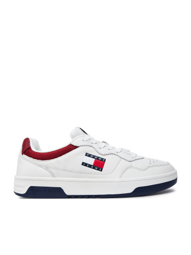 Сникърси Tommy Jeans (New)Tjm Cupsole Leather Ess EM0EM01443 Бял