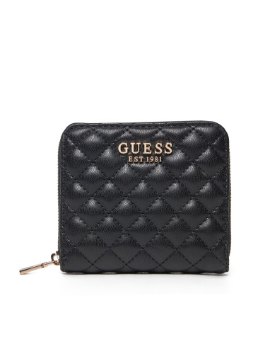 Малък дамски портфейл Guess SWQG95 41137 Черен