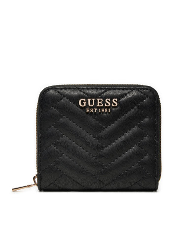 Малък дамски портфейл Guess SWQG95 08137 Черен