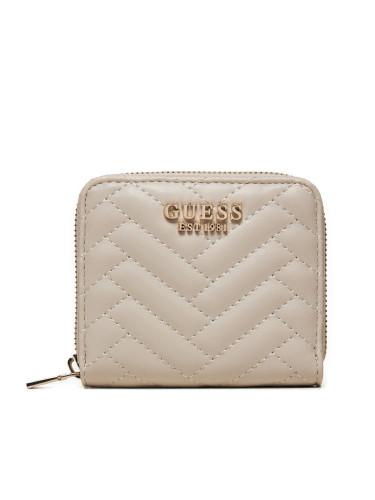 Малък дамски портфейл Guess SWQG95 08137 Бежов