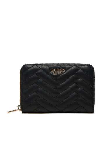 Голям дамски портфейл Guess SWQG95 08140 Черен