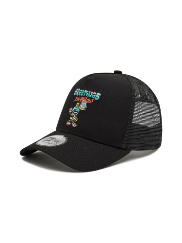 Шапка с козирка New Era Character Trucker M 60141582 Черен