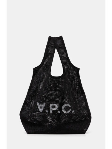 Чанта A.P.C. sac shopping rebound в черно PSAEU.H61679