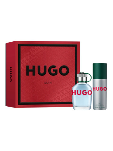 КОМПЛЕКТ HUGO Man Eau de Toilette Тоалетна вода (EDT) мъжки 75ml