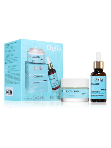 Delia Cosmetics Collagen Set подаръчен комплект за лице, врат и деколкте