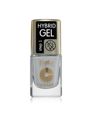 Delia Cosmetics Coral Nail Enamel Hybrid Gel гел лак за нокти цвят 139 11 мл.