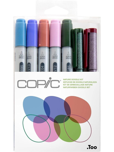 Copic Ciao Пълнител за писалка Nature Doodle Kit 7 бр