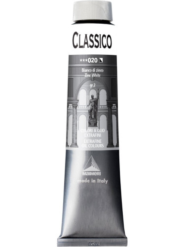 Maimeri Classico Маслена боя Zinc White 200 ml 1 бр