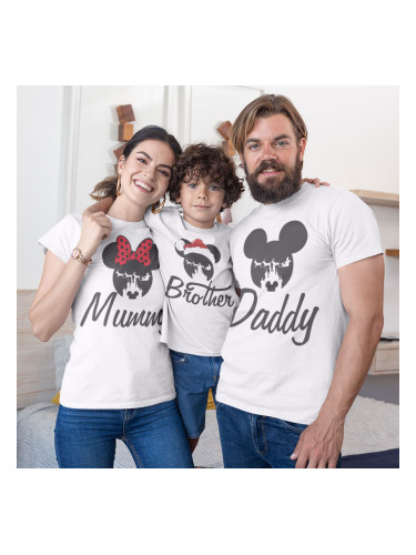 Комплект тениски - Mommy, Daddy and Brother Christmas