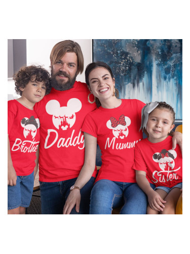Комплект тениски - Mommy, Daddy, Brother and Baby Girl