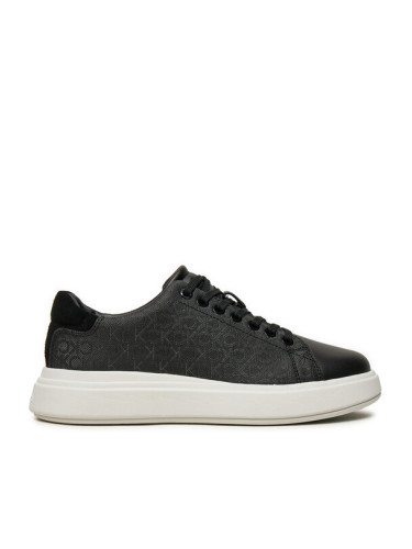 Calvin Klein Сникърси Cupsole Lace Up Mono HW0HW02445 Черен