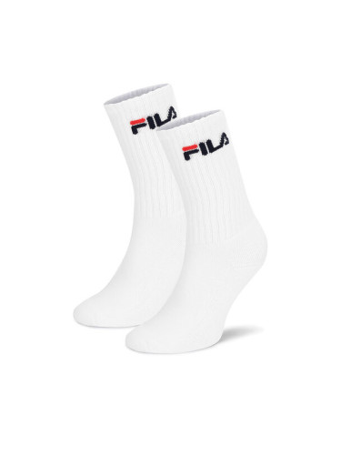 Fila Дълги чорапи F4401-AW24 (2-pack) Бял