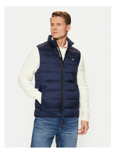 Tommy Jeans Жилетка за костюм DM0DM20663 Тъмносин Regular Fit