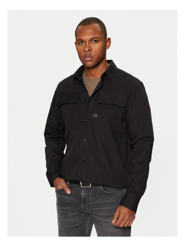 G-Star Raw Риза D23583 Черен Regular Fit