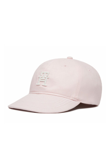 Tommy Hilfiger Шапка с козирка Summer Prep AU0AU01954 Розов