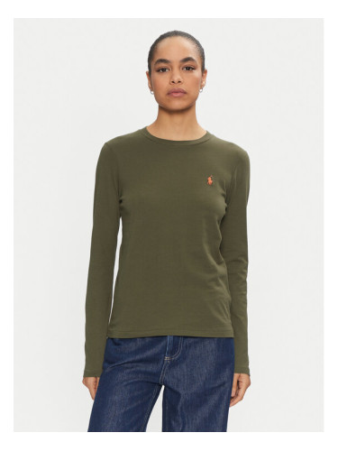 Polo Ralph Lauren Блуза 211898699031 Зелен Regular Fit