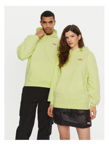 Hunter Суитшърт HARU0008242 Зелен Regular Fit