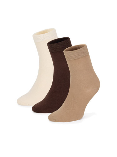 Gino Rossi Дълги чорапи 3MB-002-AW24 (3-pack) Цветен