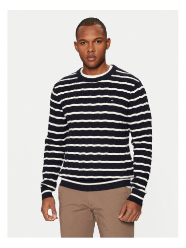 Tommy Hilfiger Пуловер MW0MW33132 Тъмносин Relaxed Fit