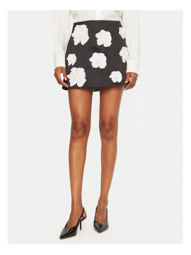 ROTATE Мини пола 113238100 Черен Regular Fit