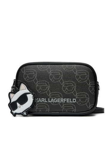 KARL LAGERFELD Дамска чанта A1W30135 Черен