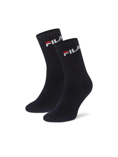 Fila Дълги чорапи F4401-AW24 (2-pack) Черен