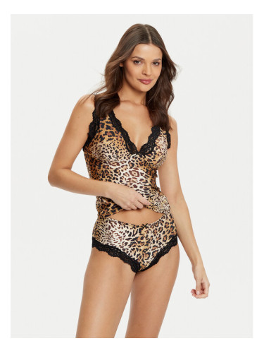 Guess Комплект бельо O4BG01 KCF20 Кафяв Regular Fit