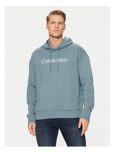 Calvin Klein Суитшърт Hero Logo Comfort Hoodie K10K111345 Син Regular Fit