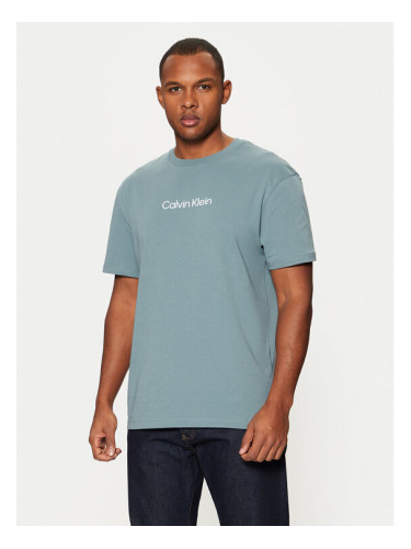 Calvin Klein Тишърт Hero K10K111346 Син Regular Fit