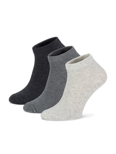 Gino Rossi Къси чорапи 3MB-001-AW24 (3-pack) Цветен