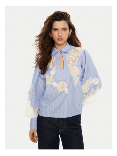 Munthe Риза Shellcu 244101624423 Син Regular Fit