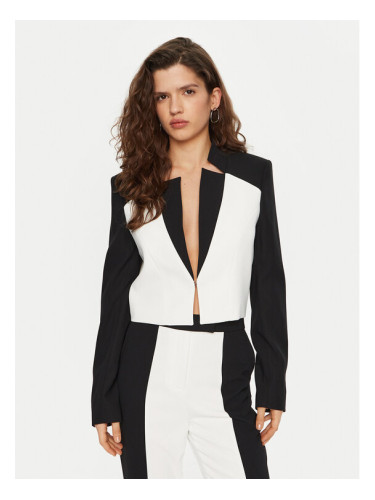 KARL LAGERFELD Сако A1W14044 Бял Relaxed Fit