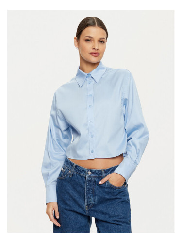 Calvin Klein Риза K20K208068 Светлосиньо Regular Fit