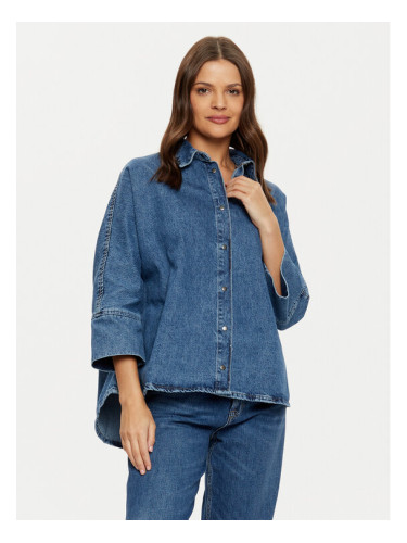 ONLY дънкова риза 15332126 Син