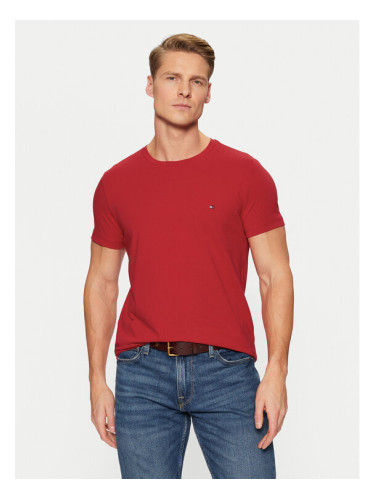 Tommy Hilfiger Тишърт MW0MW10800 Червен Slim Fit