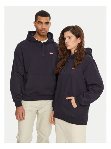 Hunter Суитшърт HARU0008242 Тъмносин Regular Fit