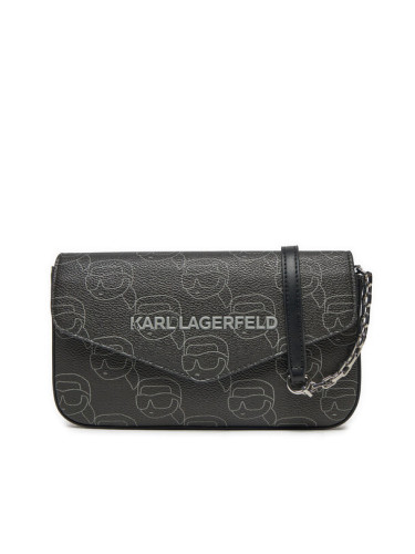 KARL LAGERFELD Дамска чанта A1W32045 Черен