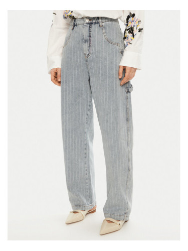 Munthe Дънки Shimo 244142024405 Син Regular Fit