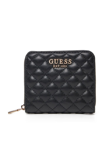 Guess Малък дамски портфейл SWQG95 41137 Черен