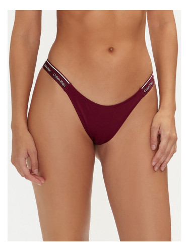 Calvin Klein Swimwear Долнище на бански KW0KW02732 Бордо