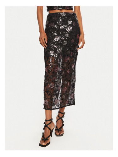 ROTATE Макси пола 113310100 Черен Regular Fit