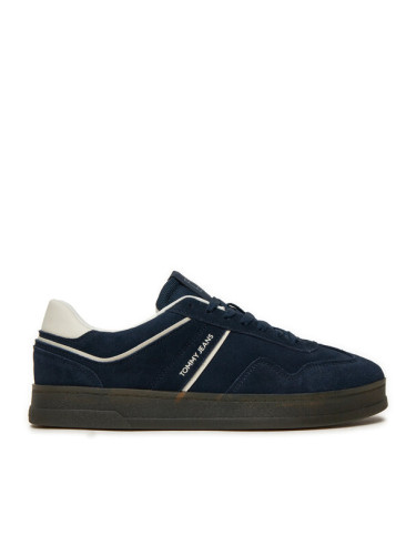 Tommy Jeans Сникърси The Greenwich Suede EM0EM01516 Тъмносин