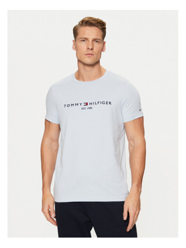 Tommy Hilfiger Тишърт Tommy Logo MW0MW11797 Син Regular Fit