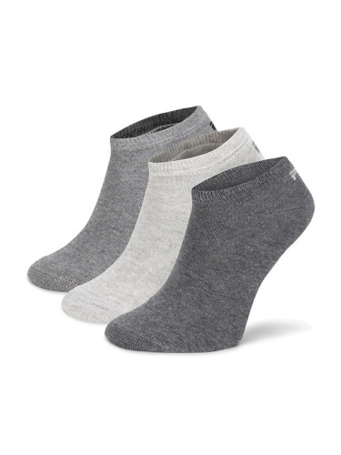 Fila Къси чорапи F9100-AW24 (3-pack) Сив