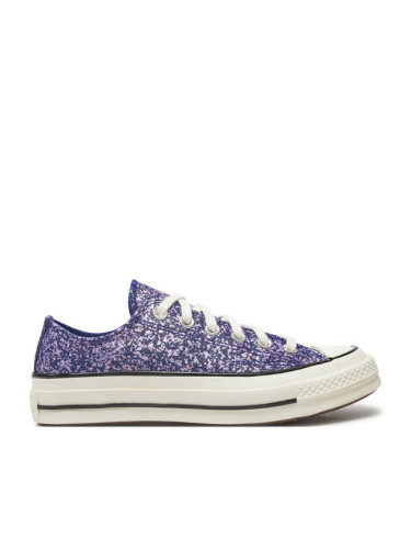 Converse Кецове Chuck 70 Glitter A11134C Тъмносин